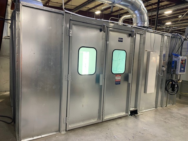 Retrofit Booth for Multi-tool Paint Finishing