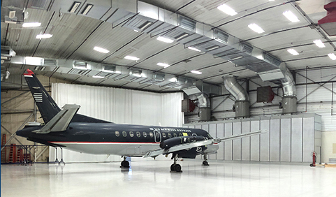 HOW AN AIRCRAFT PAINT BOOTH INSERT IS THE SOLUTION FOR YOUR HANGAR