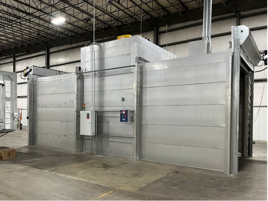 Upgrading Paint Booth Equipment to Improve Production Efficiencies