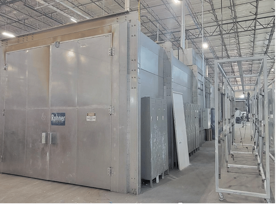 Powder Coating for Data Center Server Racks, Metal Enclosures, and Security Panels