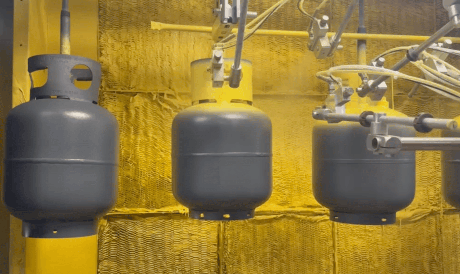New Paint Booth for HVAC Industry Supplier
