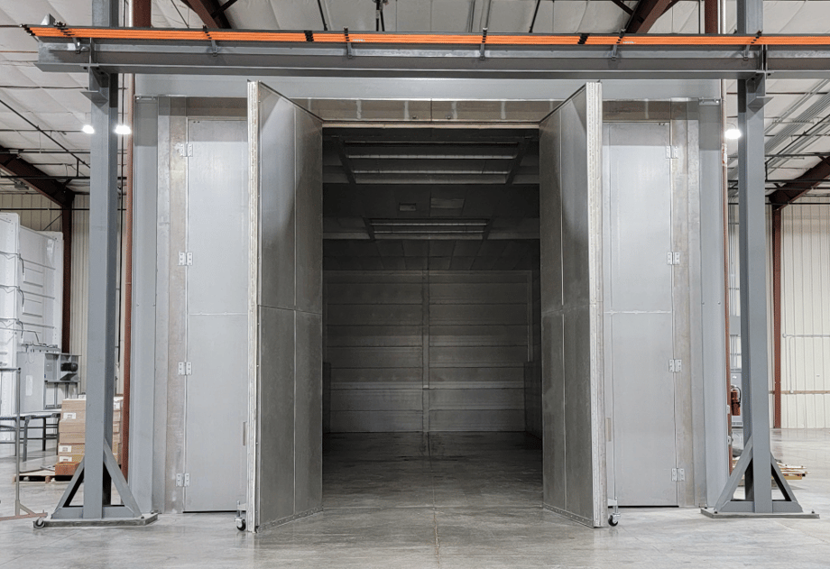 Large Equipment Finishing Systems for Oversized Parts and Heavy Duty Manufacturing