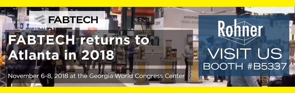 SEE US AT FABTECH!