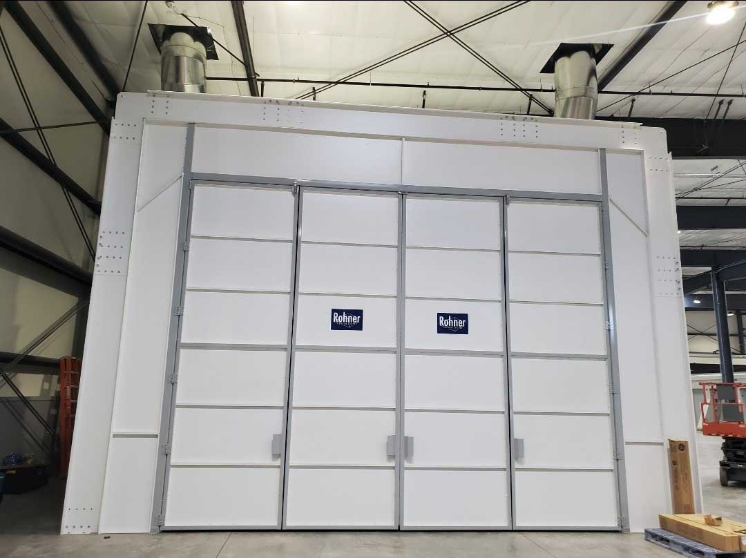 Rohner - Large Equipment Paint Booth