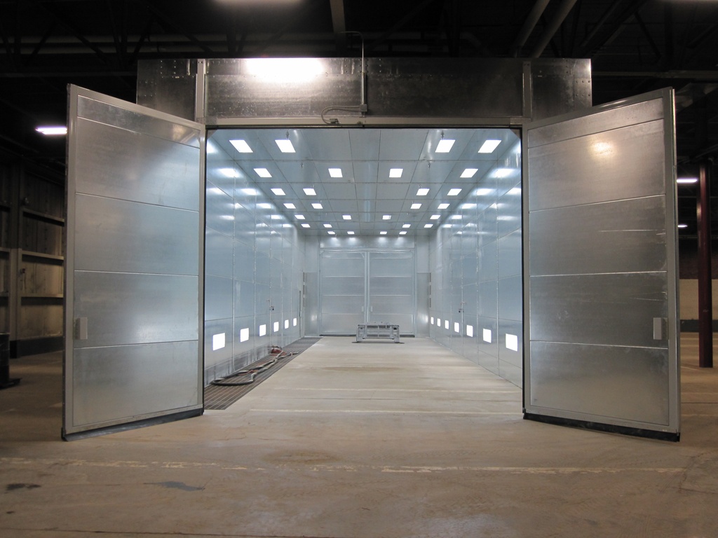 Customized Blast Booths and Rooms for Industrial Finishing | Rohner