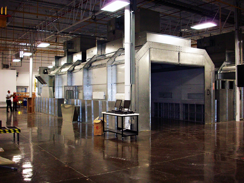 Custom Sanding Booths for Industrial Finishing Rohner
