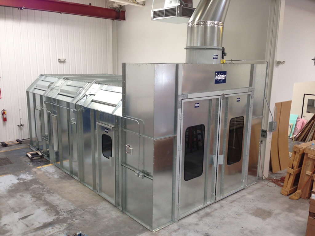 Crossdraft Paint Spray Booths Crossdraft Paint Spray Booth Rohner