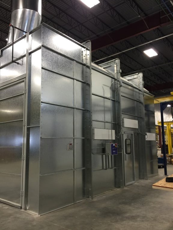 Crossdraft Paint Spray Booths Crossdraft Paint Spray Booth Rohner