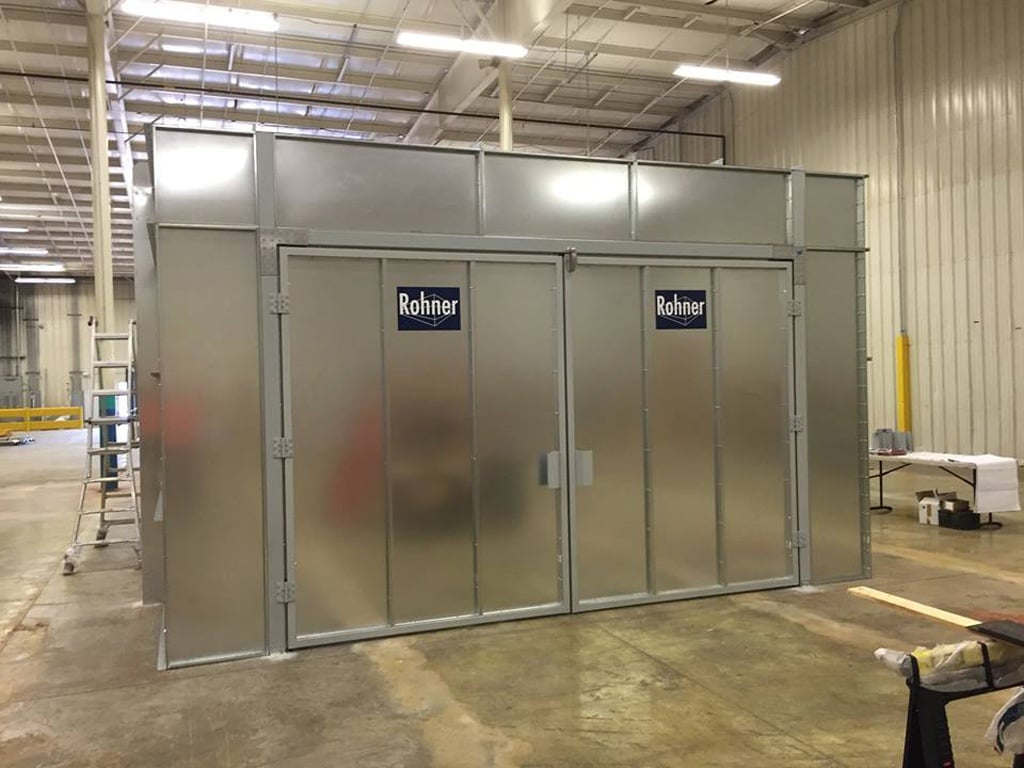 Custom Sanding Booths for Industrial Finishing Rohner