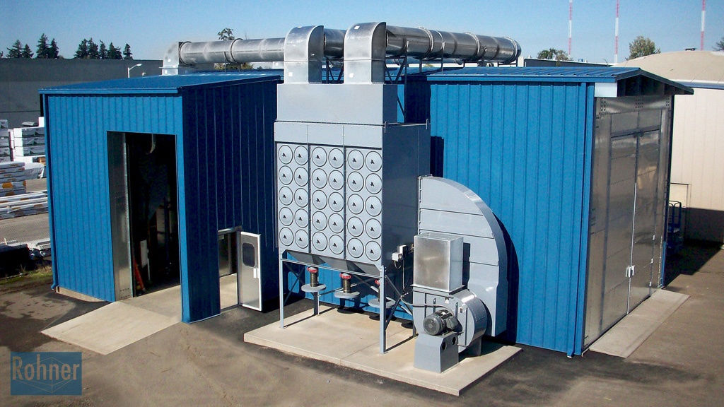 Customized Blast Booths and Rooms for Industrial Finishing Rohner