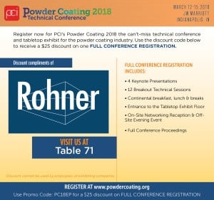 Powder Coating 2018 Technical Conference