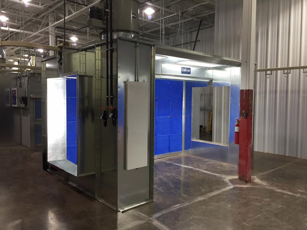 Open Face Spray Booth Open Face Paint Booth