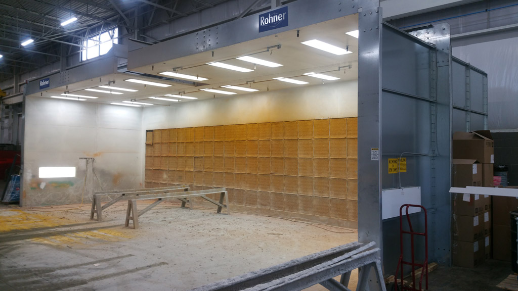 Open Face Spray Booth Open Face Paint Booth