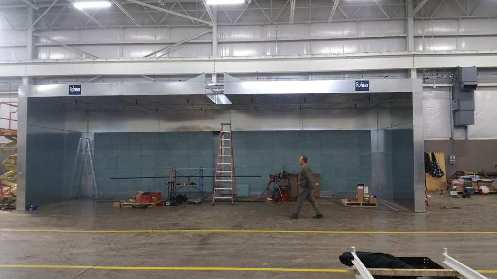 Open Face Spray Booth Open Face Paint Booth