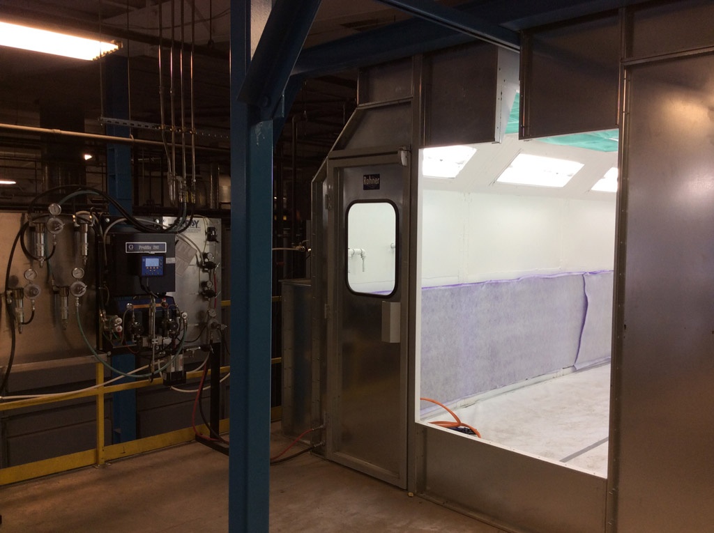 Side Downdraft Paint Spray Booths Rohner