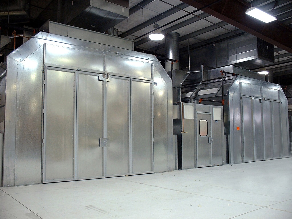 Side Downdraft Paint Spray Booths Rohner