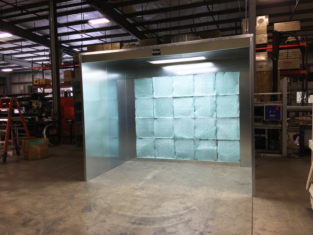 Open Face Spray Booth Open Face Paint Booth