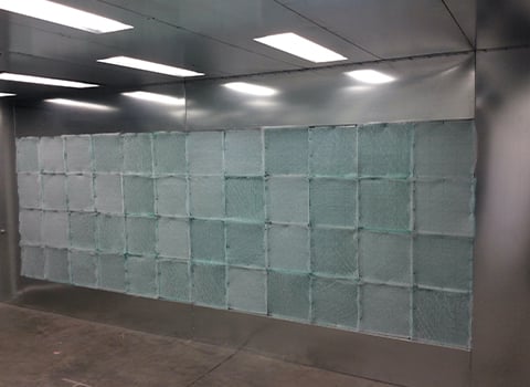 Cross Draft Spray Booth