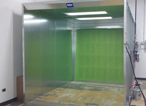 Rohner Open Face Spray Booth