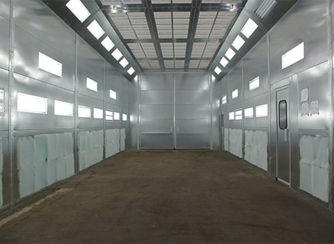 Downdraft Paint Booths - Rohner