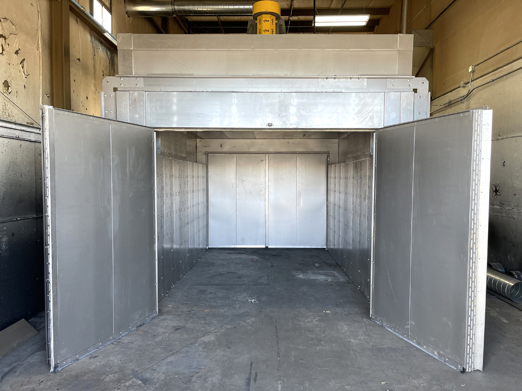 8' X 8' X 12' Gas Powder Coat Curing Oven